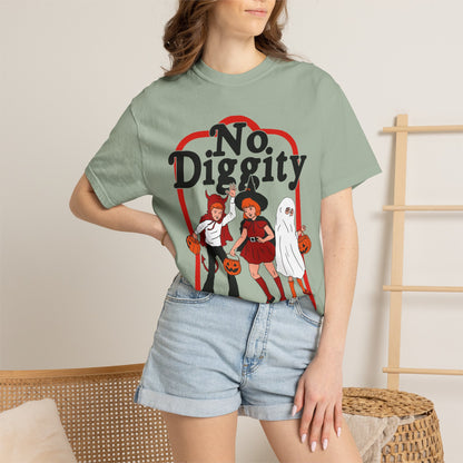 No Diggity Halloween Graphic T-Shirt