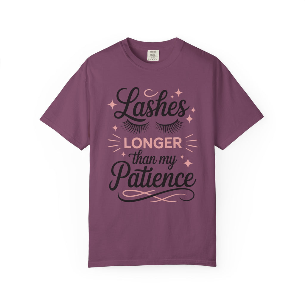 Lashes Longer Than My Patience T-shirt