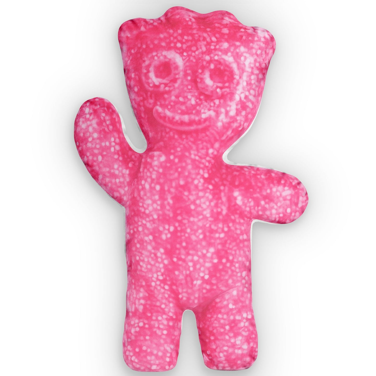 Gummy Bear Shaped Pillow — Cute Pink Candy Plush Pillow