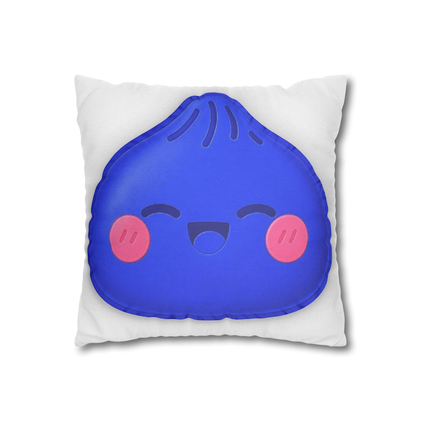 Kawaii Pink Dumpling Pillowcase – Cute Kawaii Food Decorative Throw Pillow
