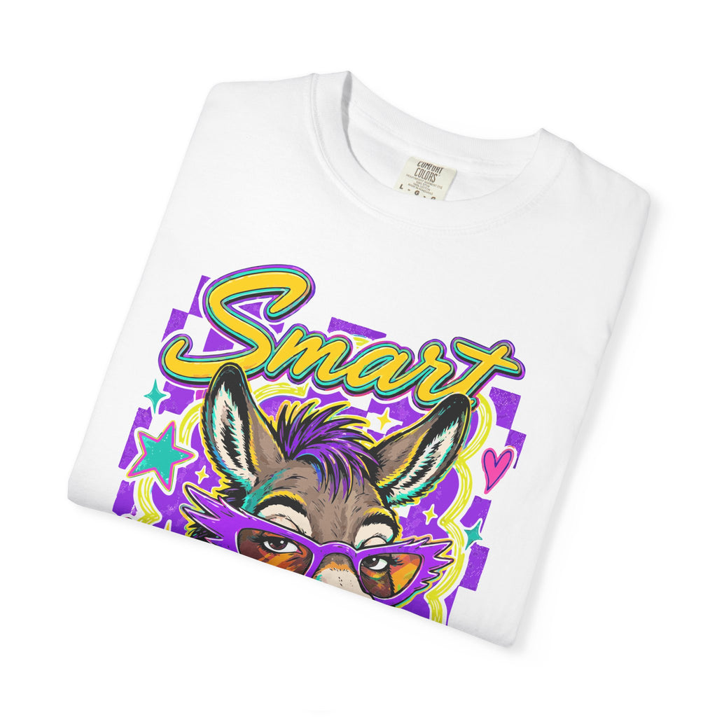Smart Ass Donkey T-Shirt — Funny Graphic Tee with Sunglass Donkey Design