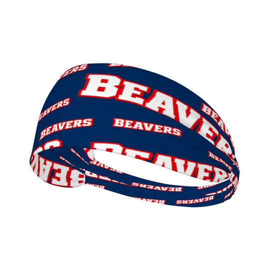 Elastic Sports Headband Beavers