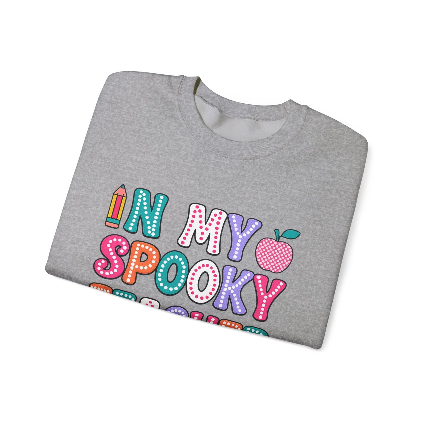 Teacher Sweatshirt — "In My Spooky Teacher Era" Halloween Crewneck