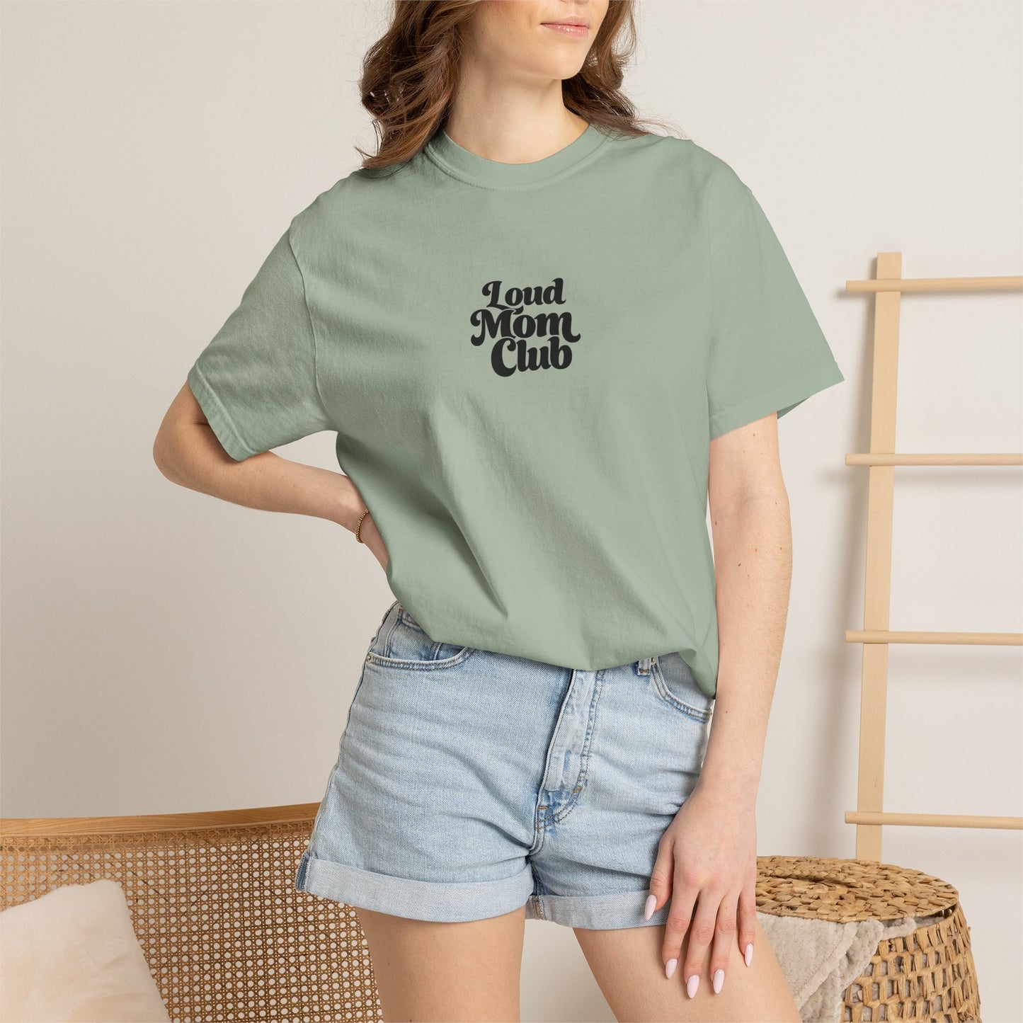 Football Mom T-Shirt — Loud Mom Club Graphic Tee