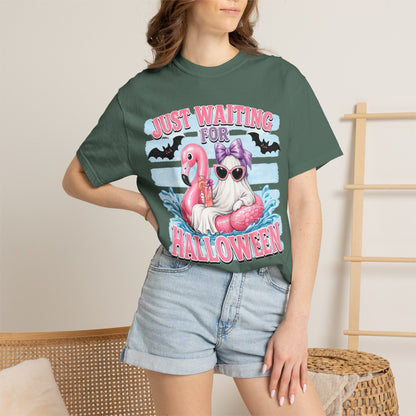 Halloween Flamingo Graphic T-Shirt
