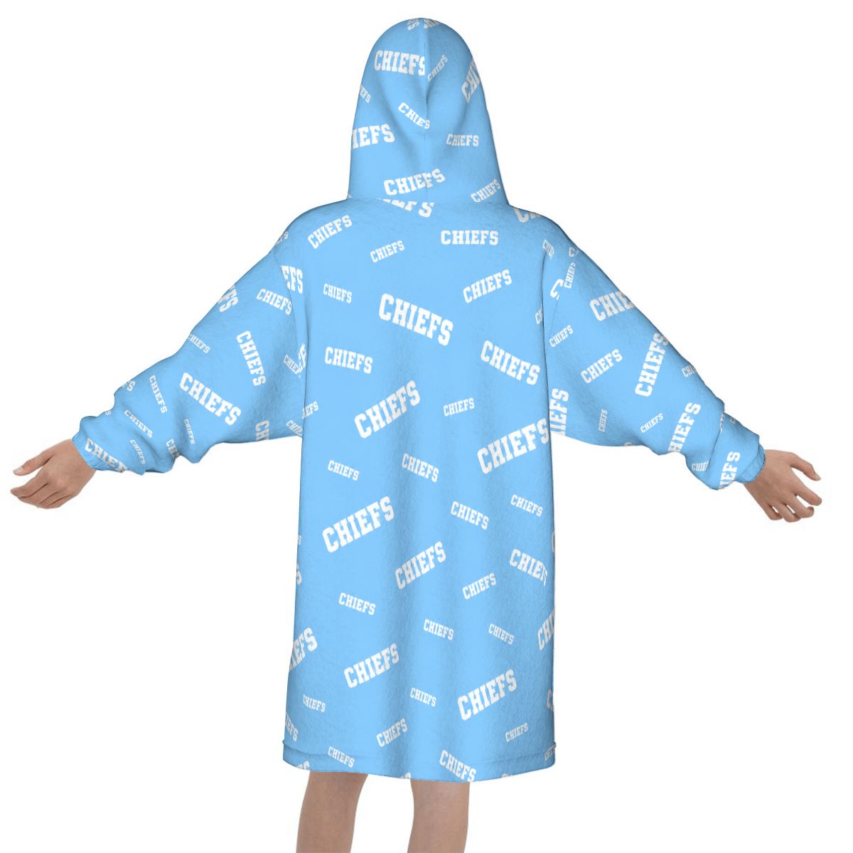 Blanket Hoodie for Kids CHIEFS