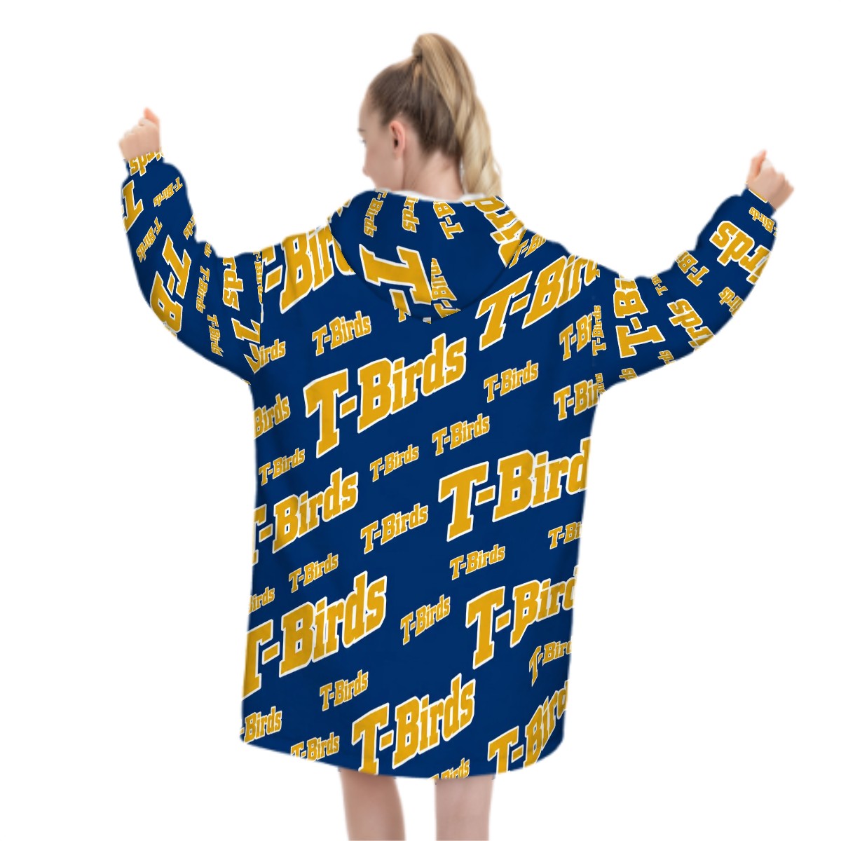 Adult Blanket Hoodie TBirds