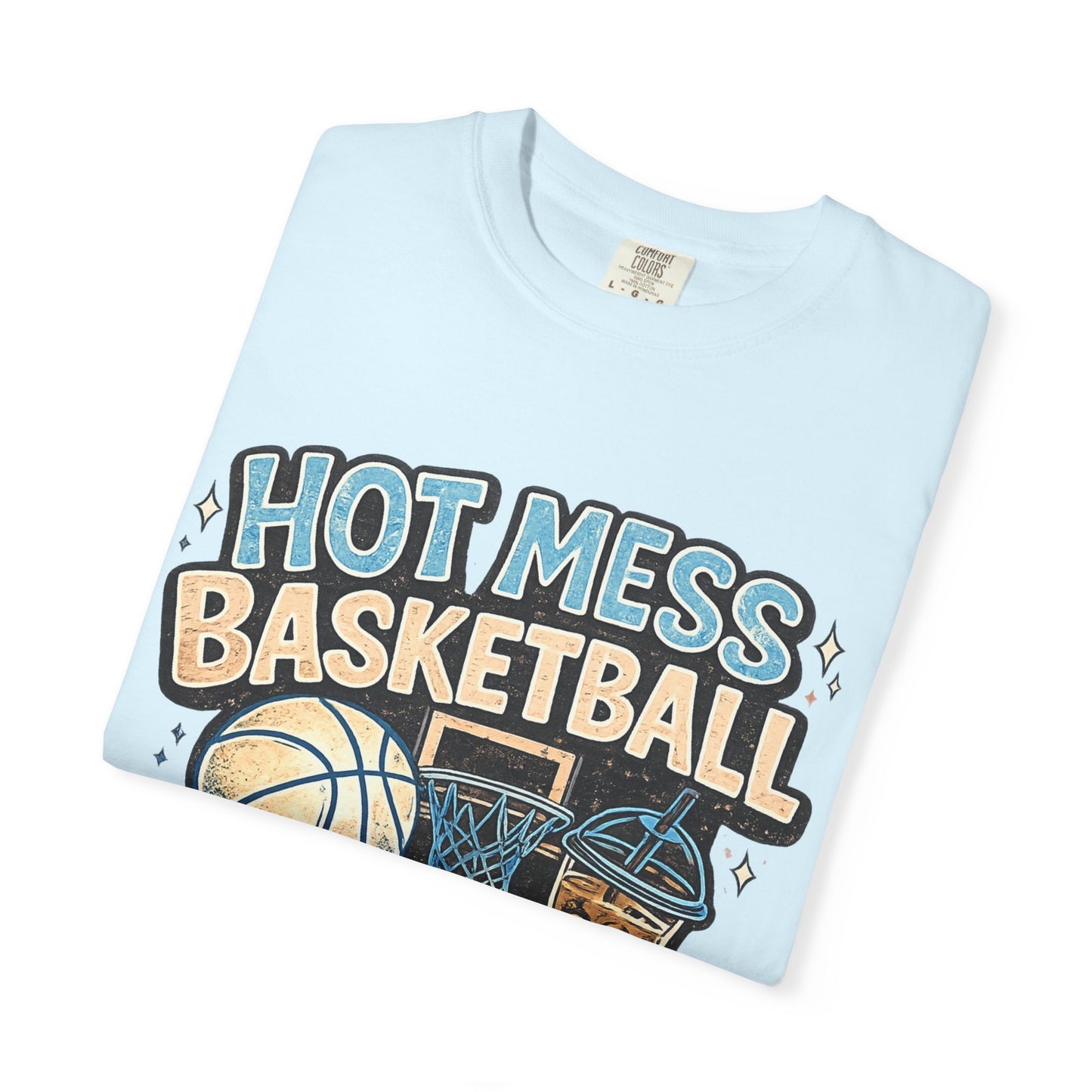 Hot Mess Basketball Moms' Club T-Shirt