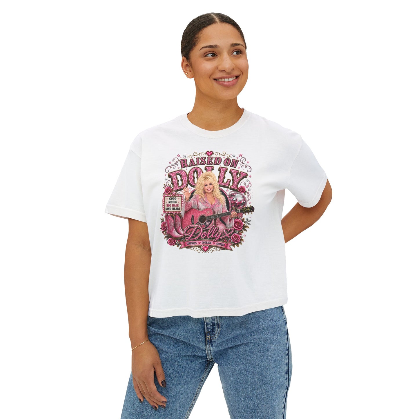 Raised on Dolly Graphic Tee