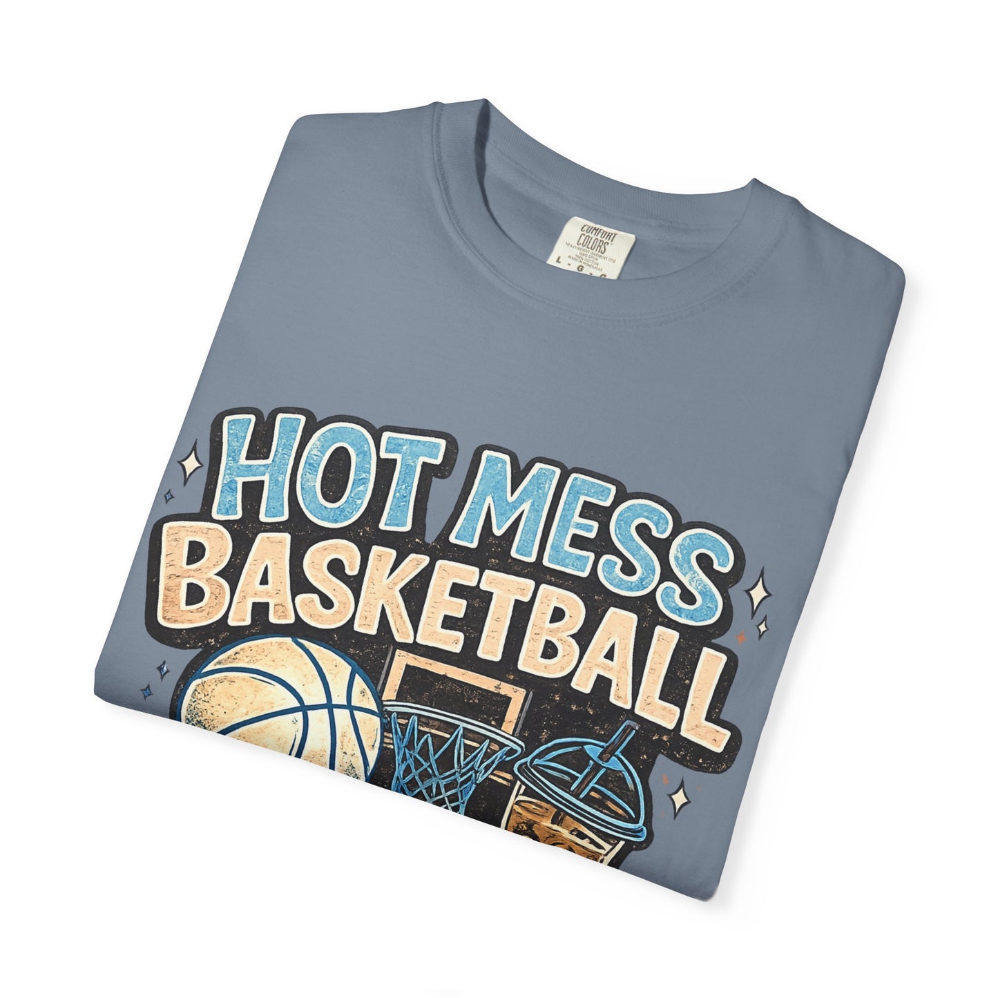 Hot Mess Basketball Moms' Club T-Shirt