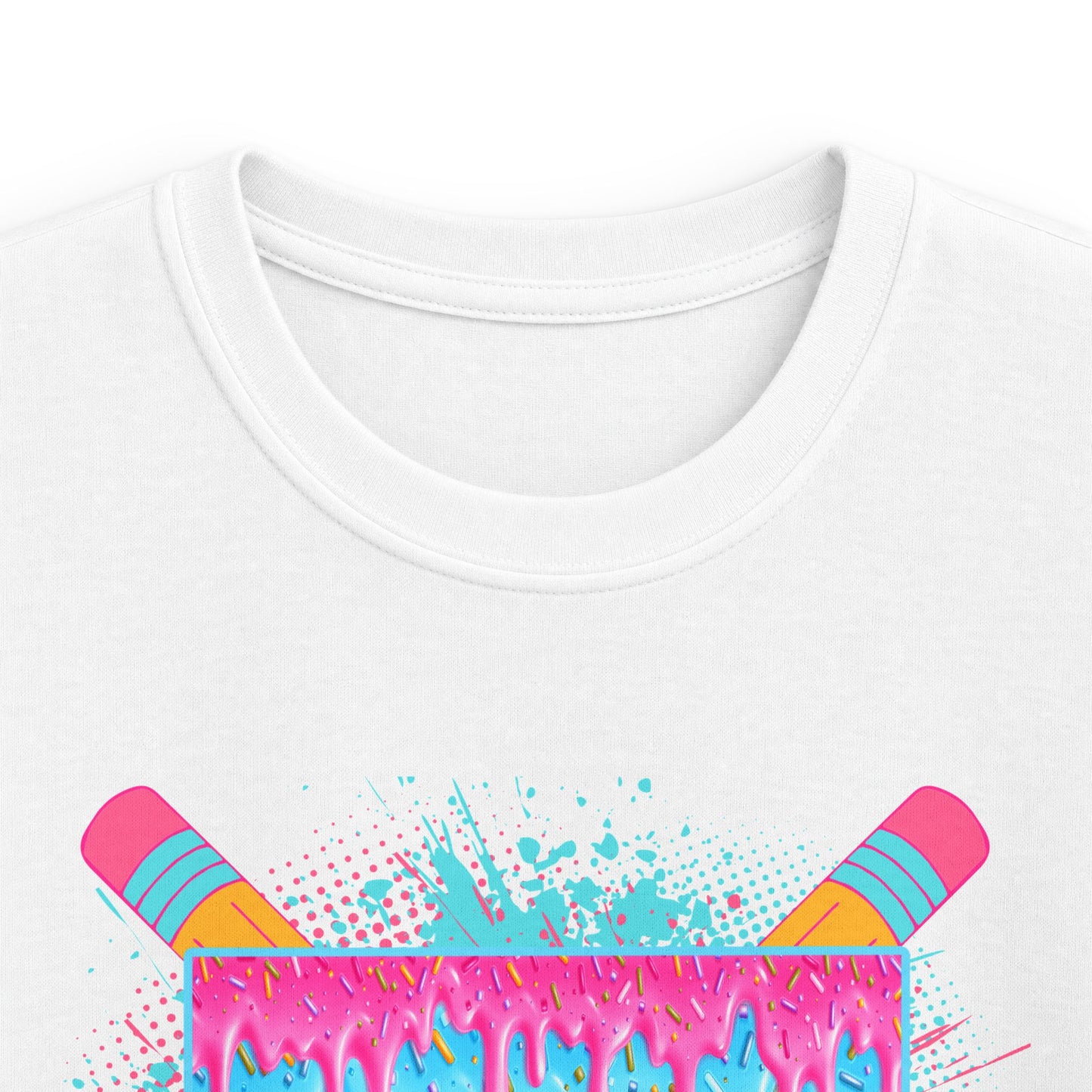 5th Grade Drip Kids T-Shirt — Colorful Pencil Back-to-School Shirt