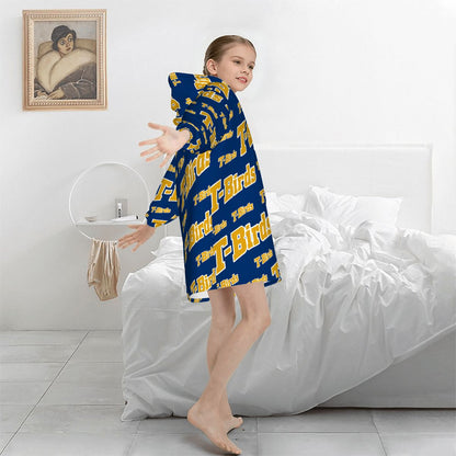 Blanket Hoodie for Kids TBirds