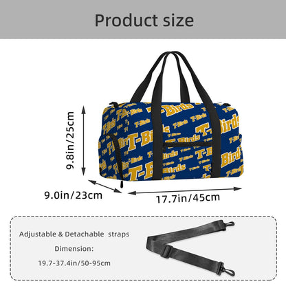 Gym Bag with Shoe Compartment TBirds