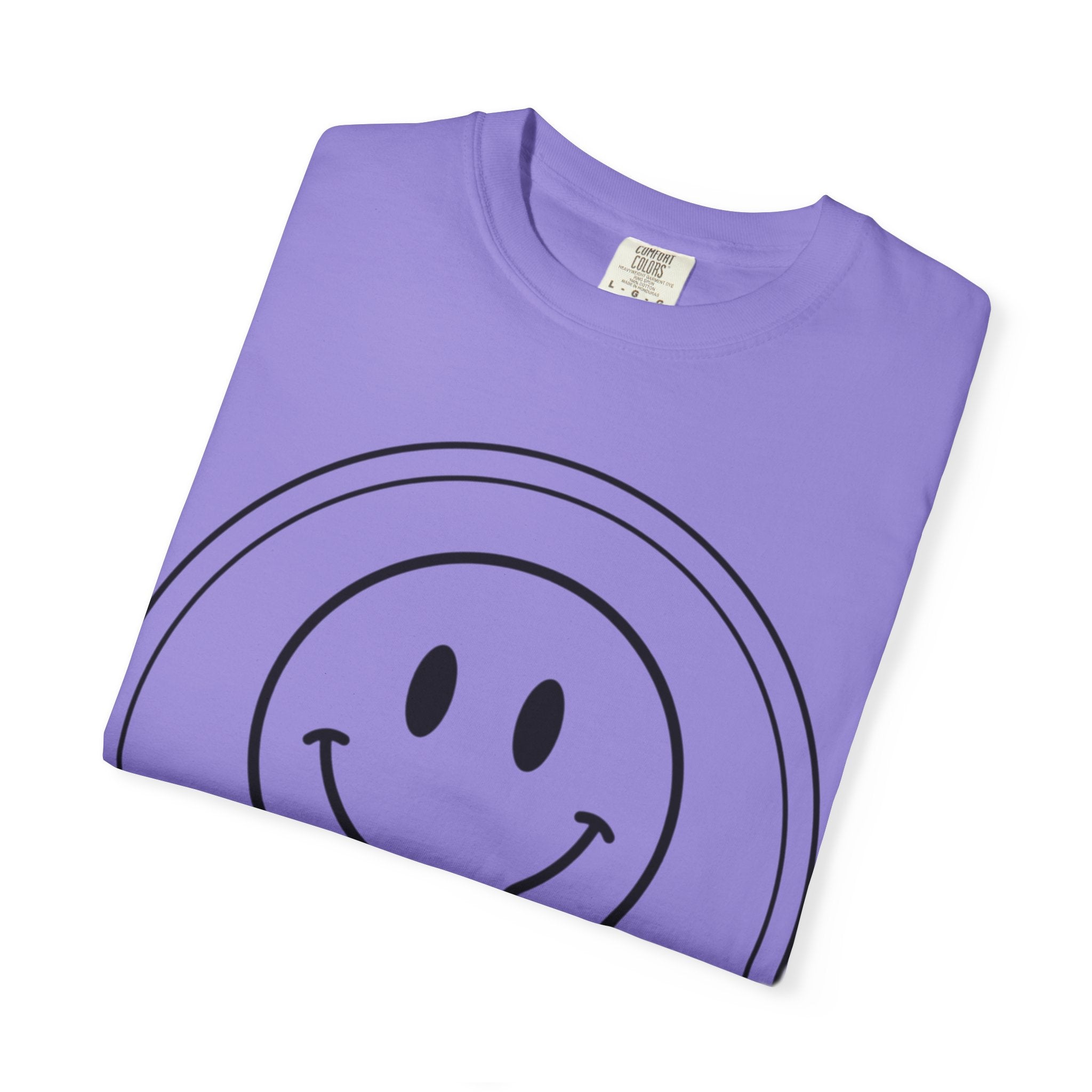 Smiley Melt T-Shirt — Dripping Smiley Graphic Tee