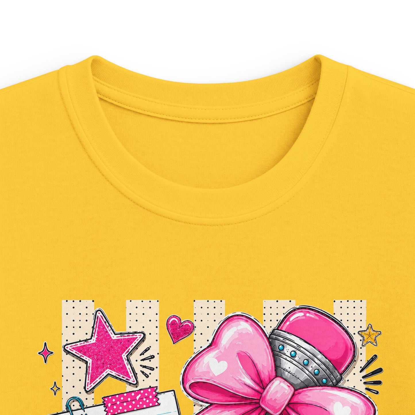 Second Grade Kids T-Shirt – Pink Bow Back-to-School Tee
