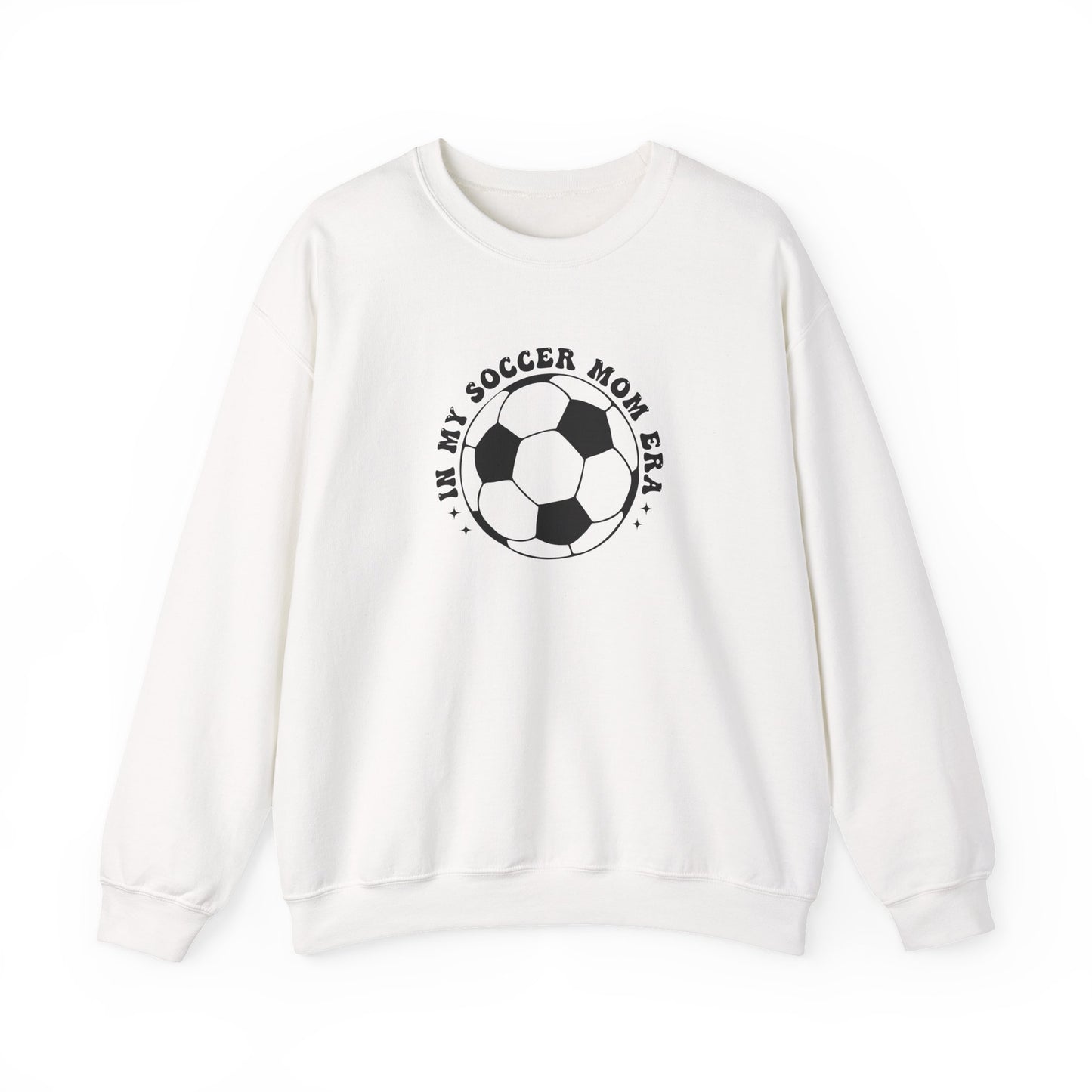 Soccer Mom Era Crewneck Sweatshirt — Retro Soccer Graphic