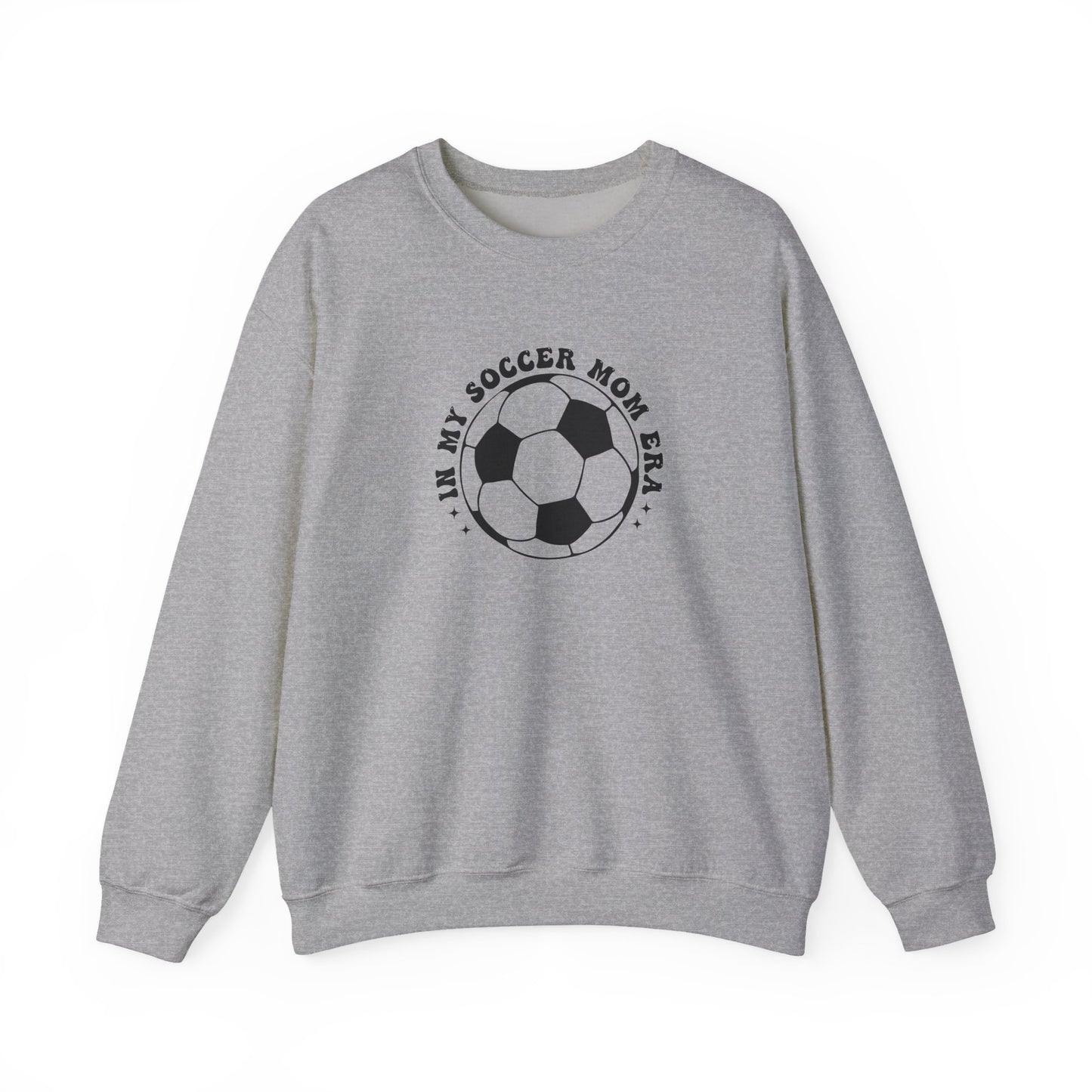 Soccer Mom Era Crewneck Sweatshirt — Retro Soccer Graphic
