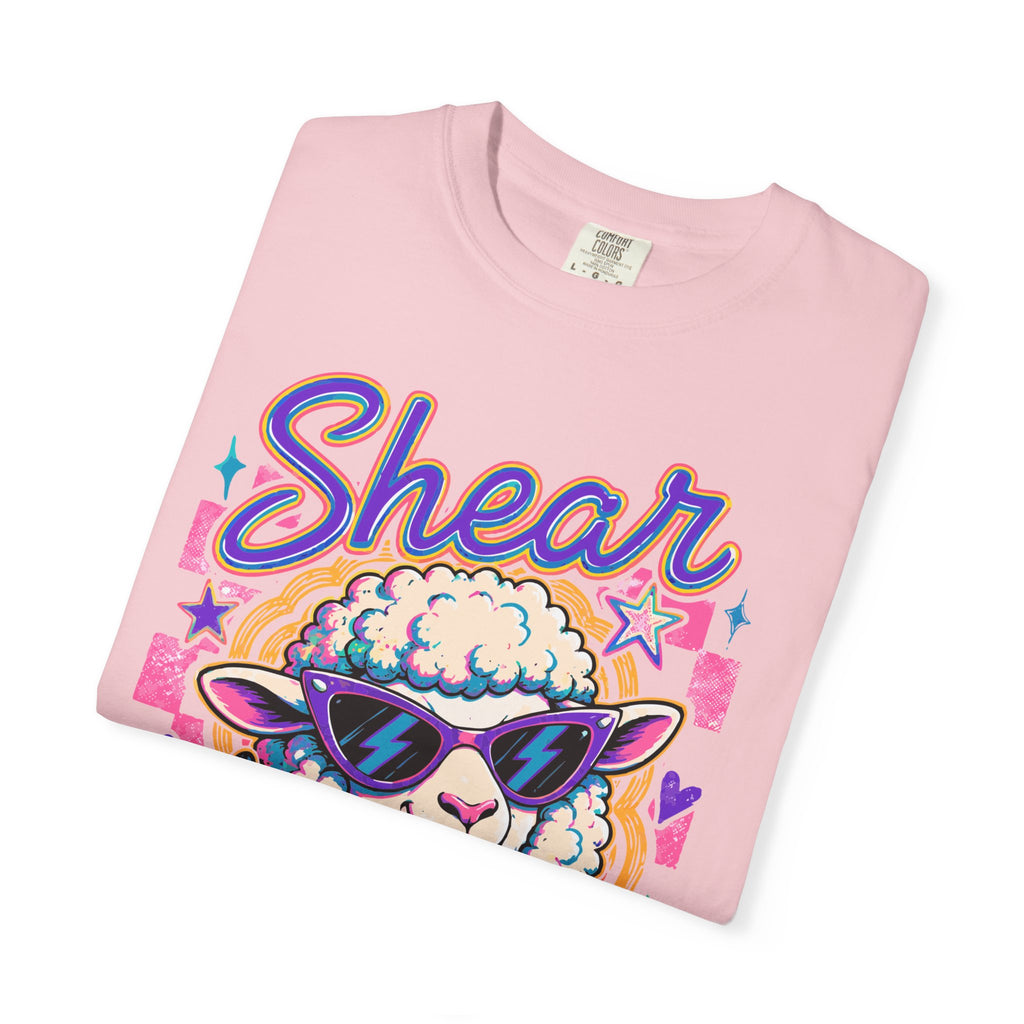 Shear Chaos Sheep Graphic T-Shirt — Cute Sunglasses Lamb Tee