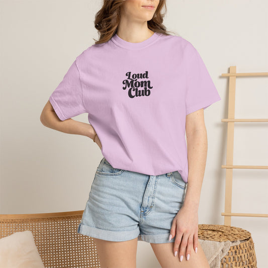 Volleyball Mama T-Shirt — Loud Mom Club Retro Volleyball Mom Tee