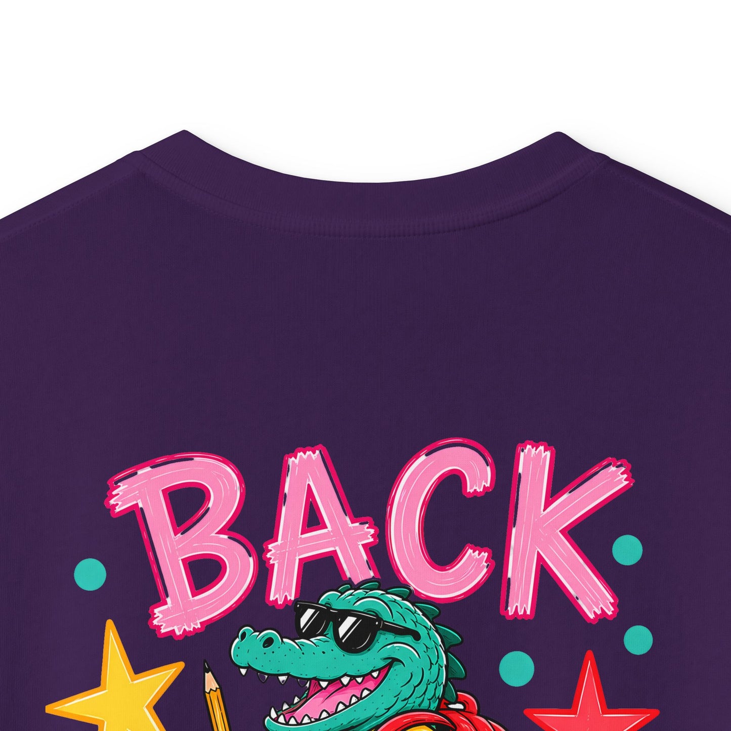 Kids Tee — "Guess Who's Back / Back Again" Crocodile School Return Shirt