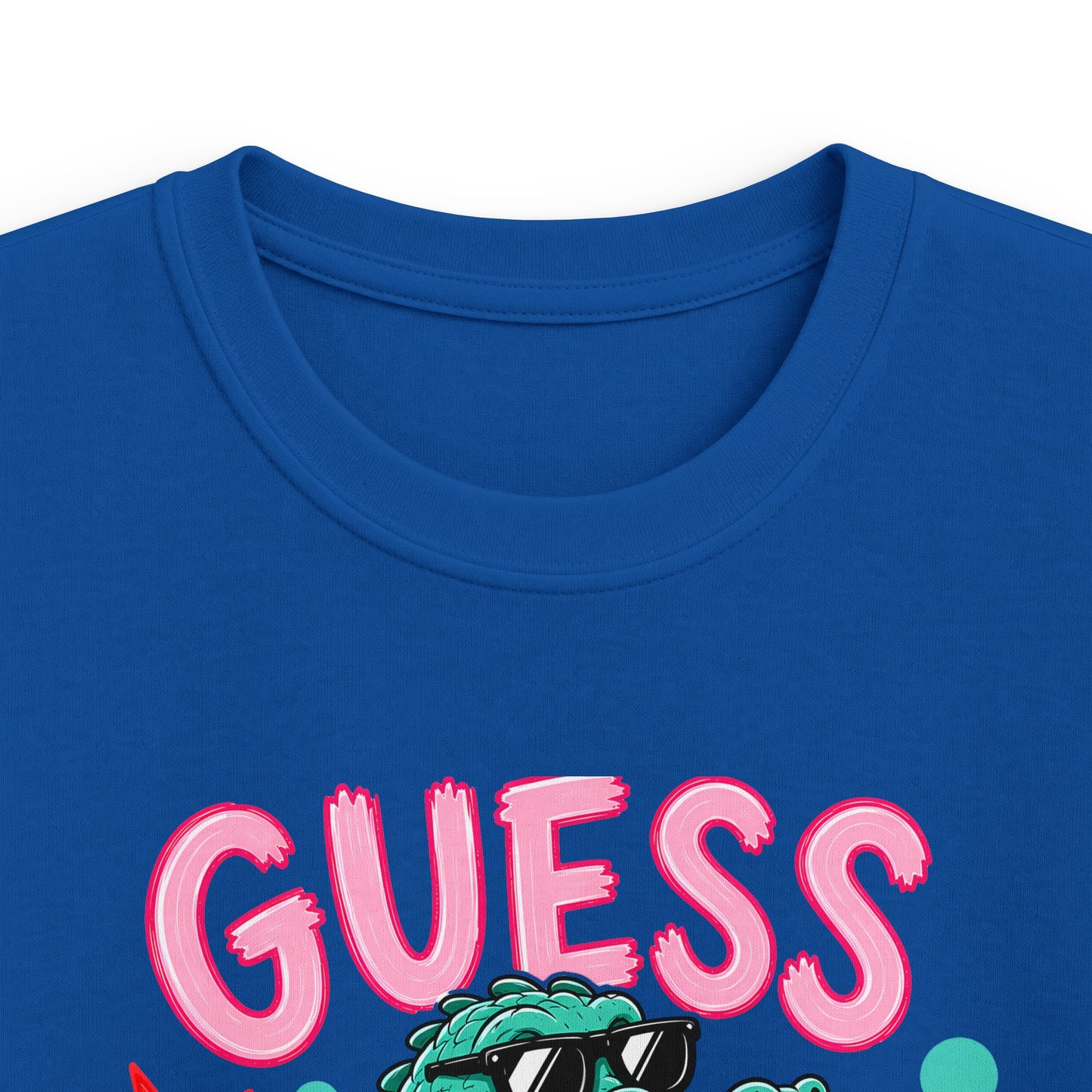 Kids Tee — "Guess Who's Back / Back Again" Crocodile School Return Shirt