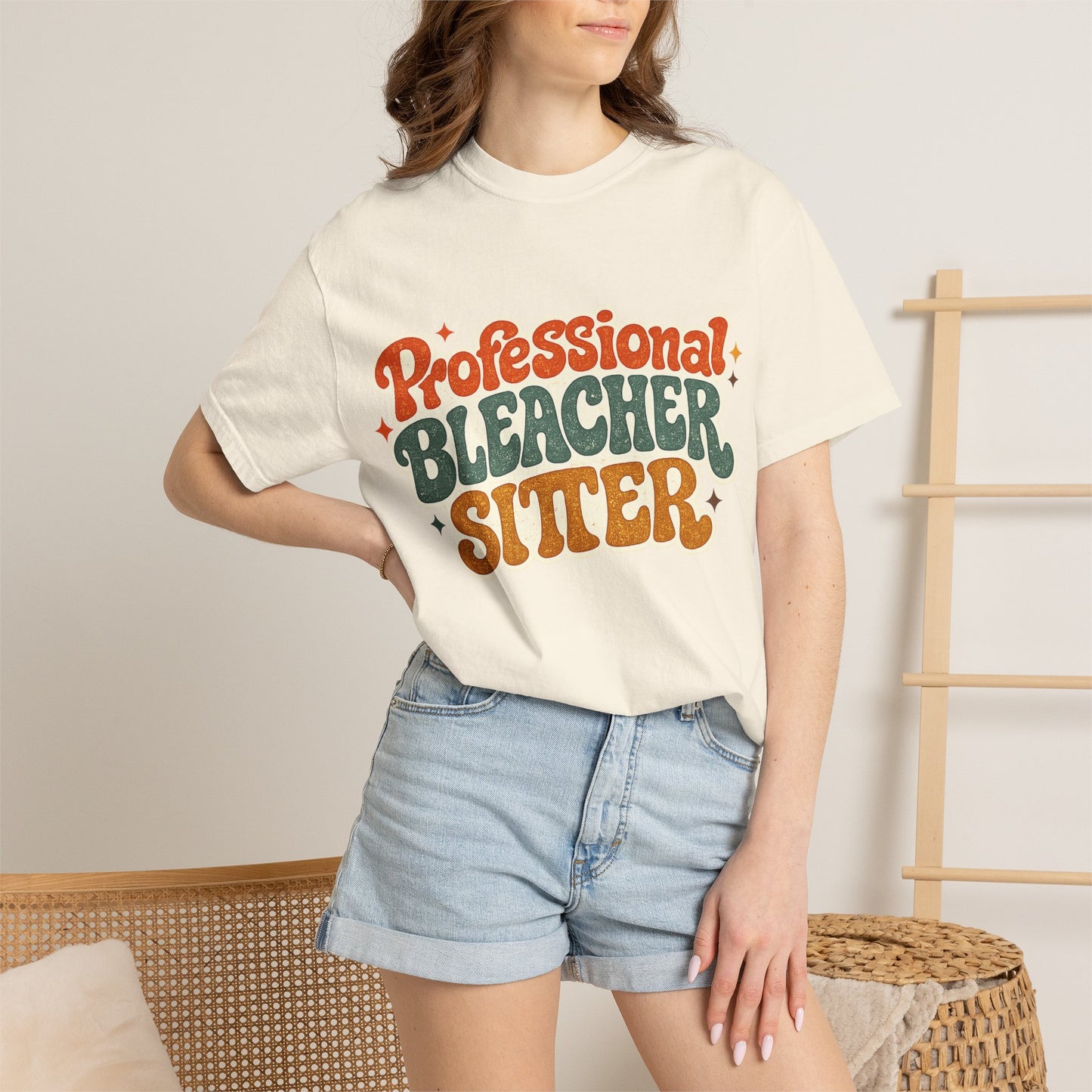 Professional Bleacher Sitter T‑Shirt — Retro Sports Fan Tee