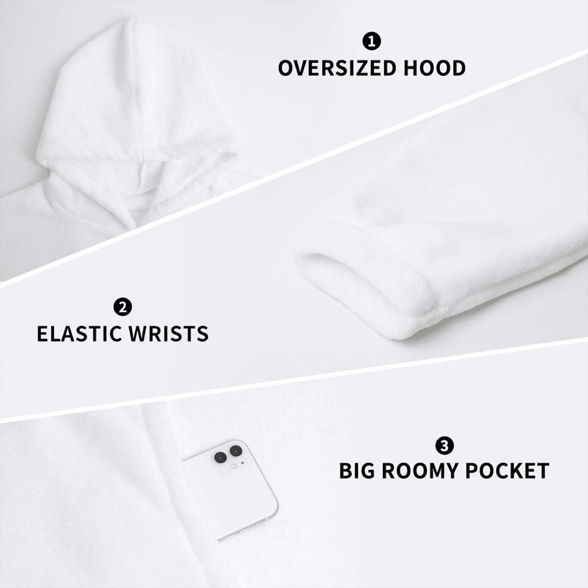 Blanket Hoodie for Kids GREEN DEVILS