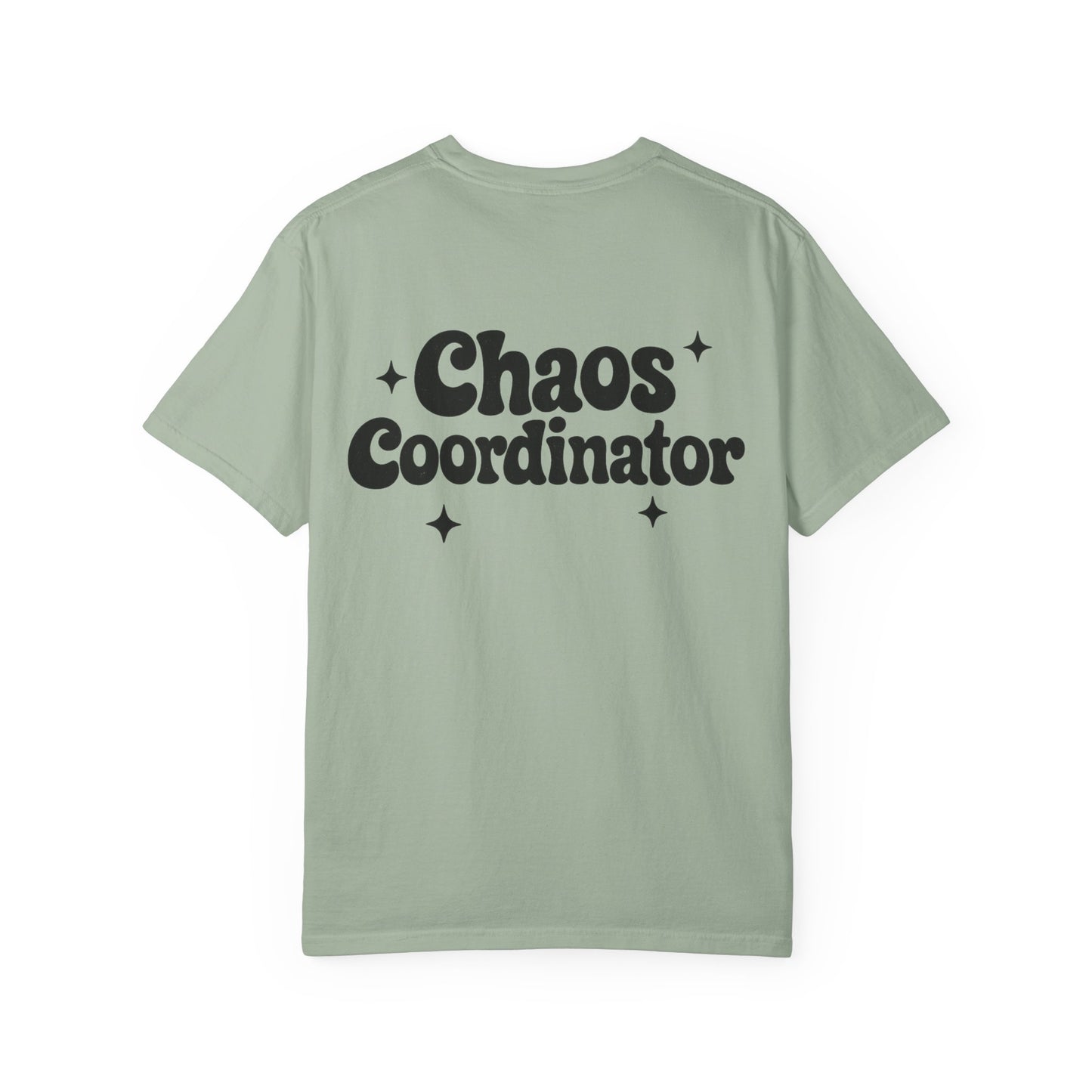 Chaos Coordinator T‑Shirt — Retro Script Graphic Tee
