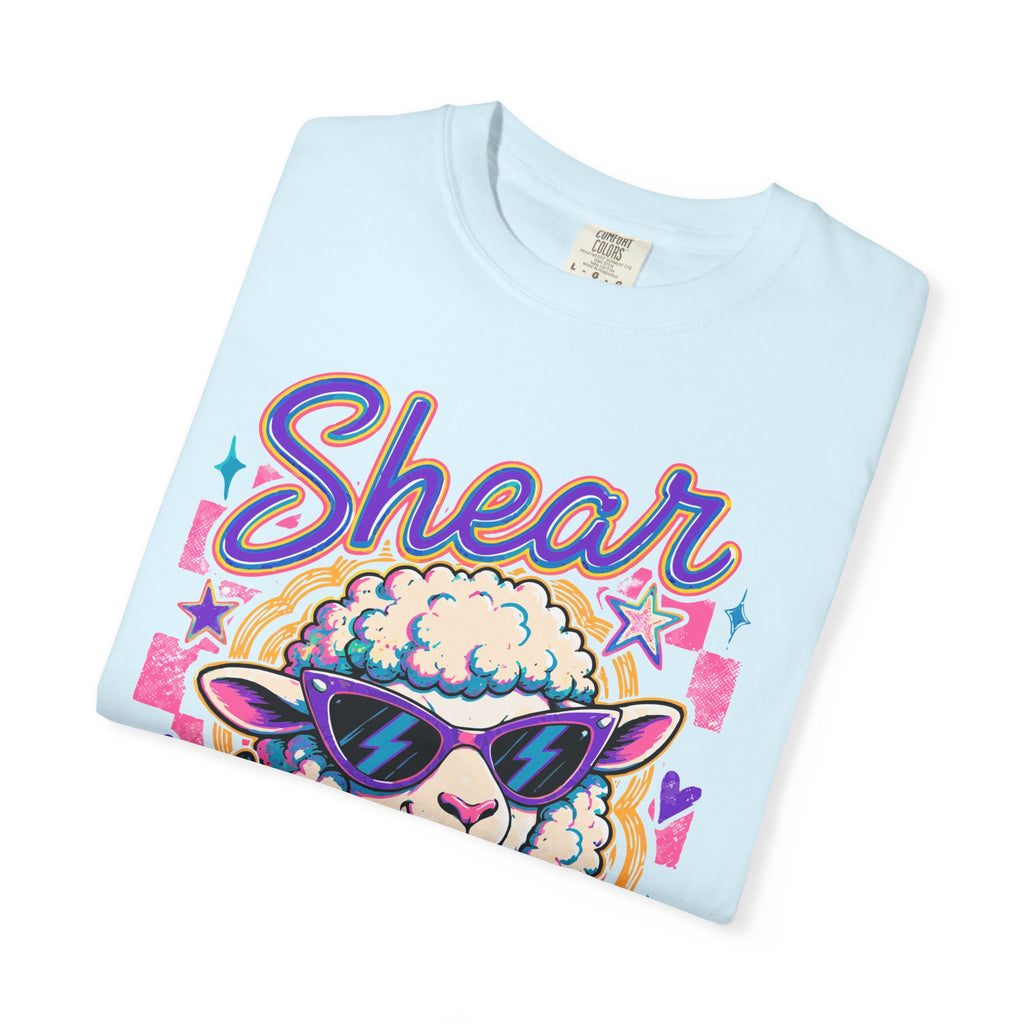 Shear Chaos Sheep Graphic T-Shirt — Cute Sunglasses Lamb Tee