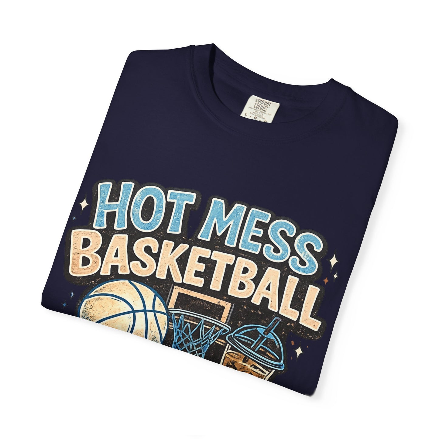 Hot Mess Basketball Moms' Club T-Shirt
