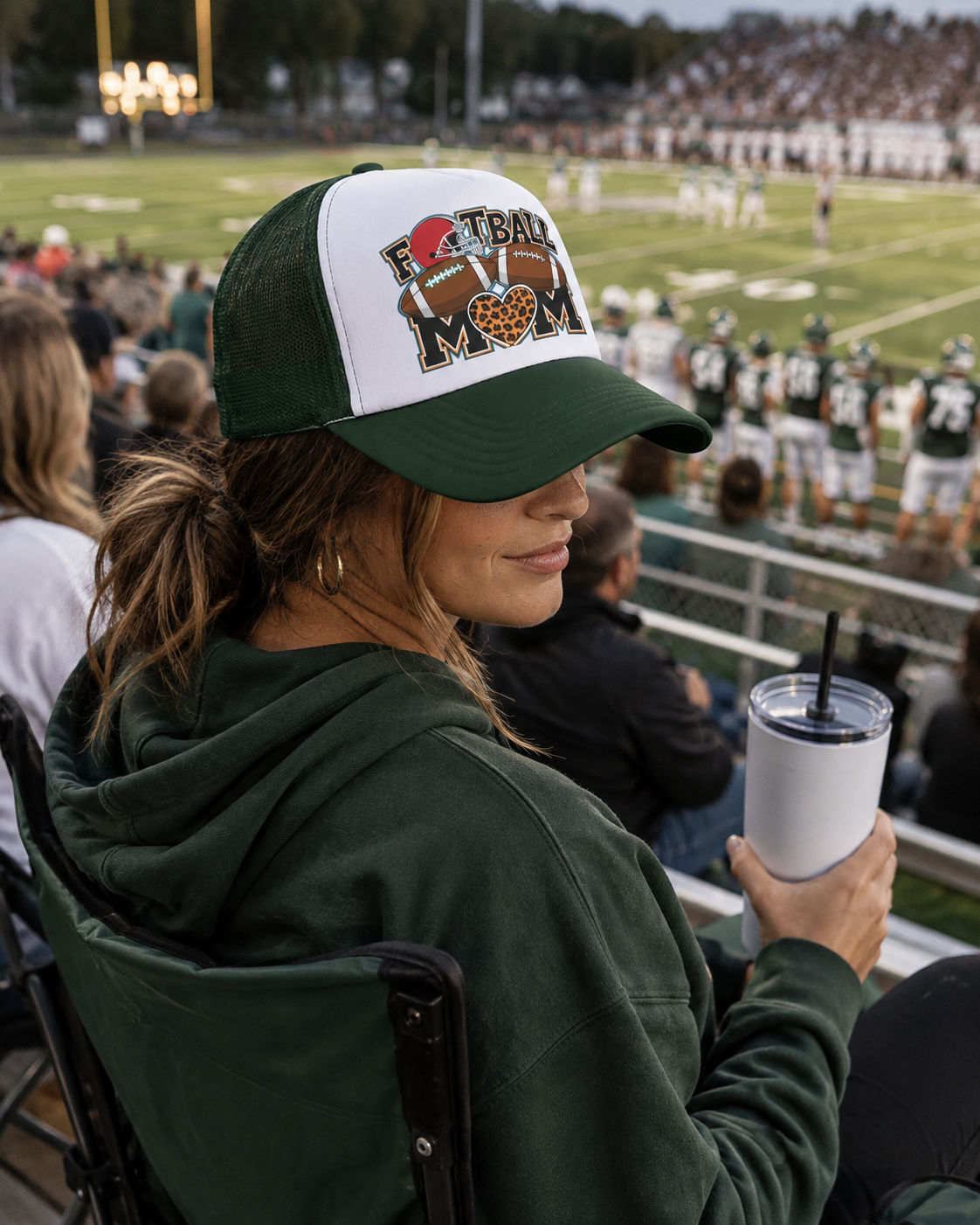 Football Mom Trucker Hat