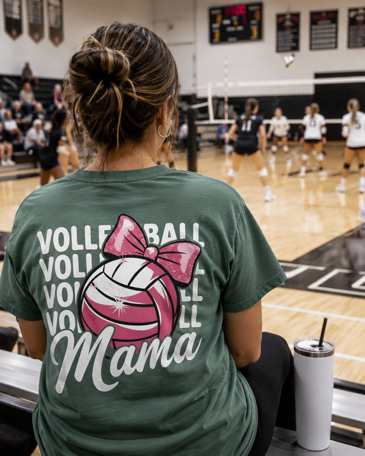 Volleyball Mama T-Shirt — Loud Mom Club Volleyball Mom Tee