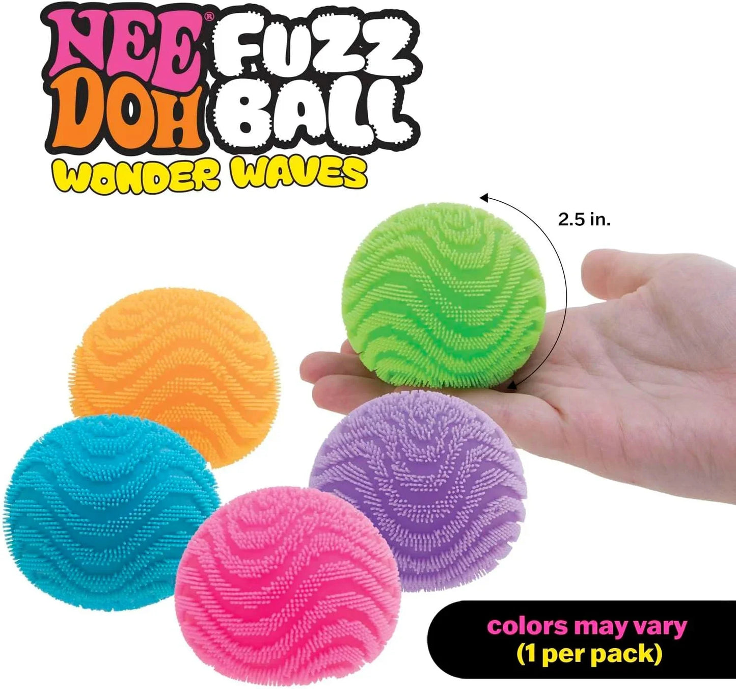 Fuzzy Fun Stress Ball Set