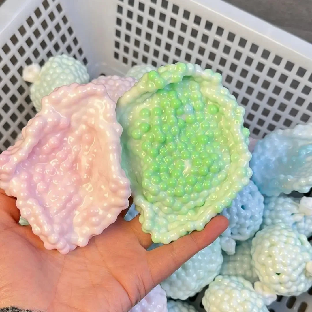 Crunchy Squishy Stress Relief Ball-Sensory Fidget Toy