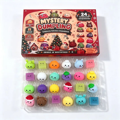 Squishy 2026 Christmas Advent Calendar, 24 Days Countdown Surprise Box