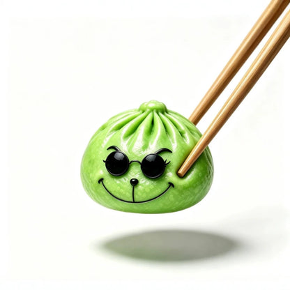 Glitter Green Dumpling With Steamer Squeeze  Buns Relieve Stress for Christmas Party Gift New Year Gift