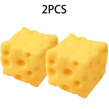 Cheese Squishy Stress Relief Toy – Slow Rising Sensory Fidget