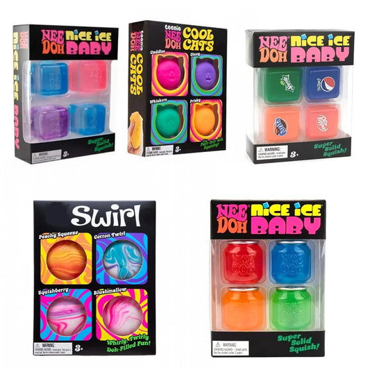 Nice Cube Sensory Fidget Toy – Stress Relief Squishy