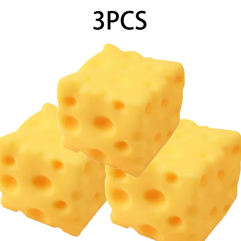 Cheese Squishy Stress Relief Toy – Slow Rising Sensory Fidget