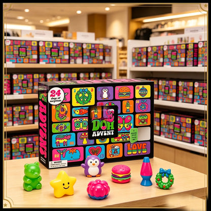 24-Day Squishy Advent Calendar – Fidget & Sensory Surprise Box