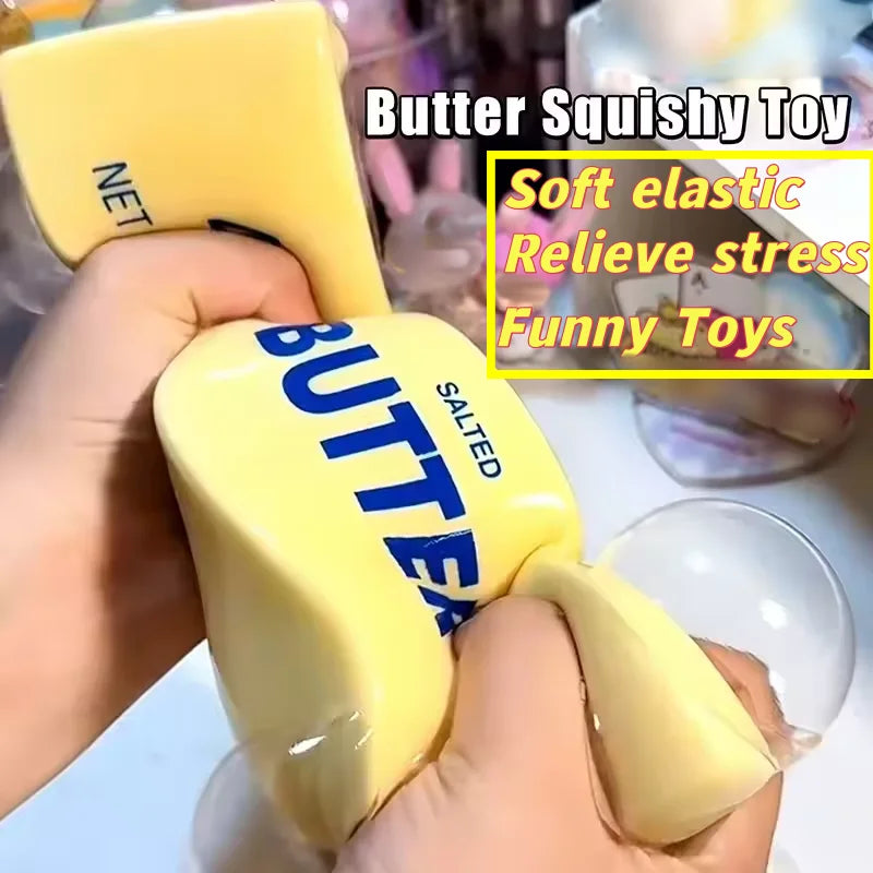 Butter Stick Squishy Toy Soft Squeeze