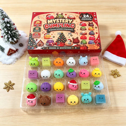 Squishy 2026 Christmas Advent Calendar, 24 Days Countdown Surprise Box