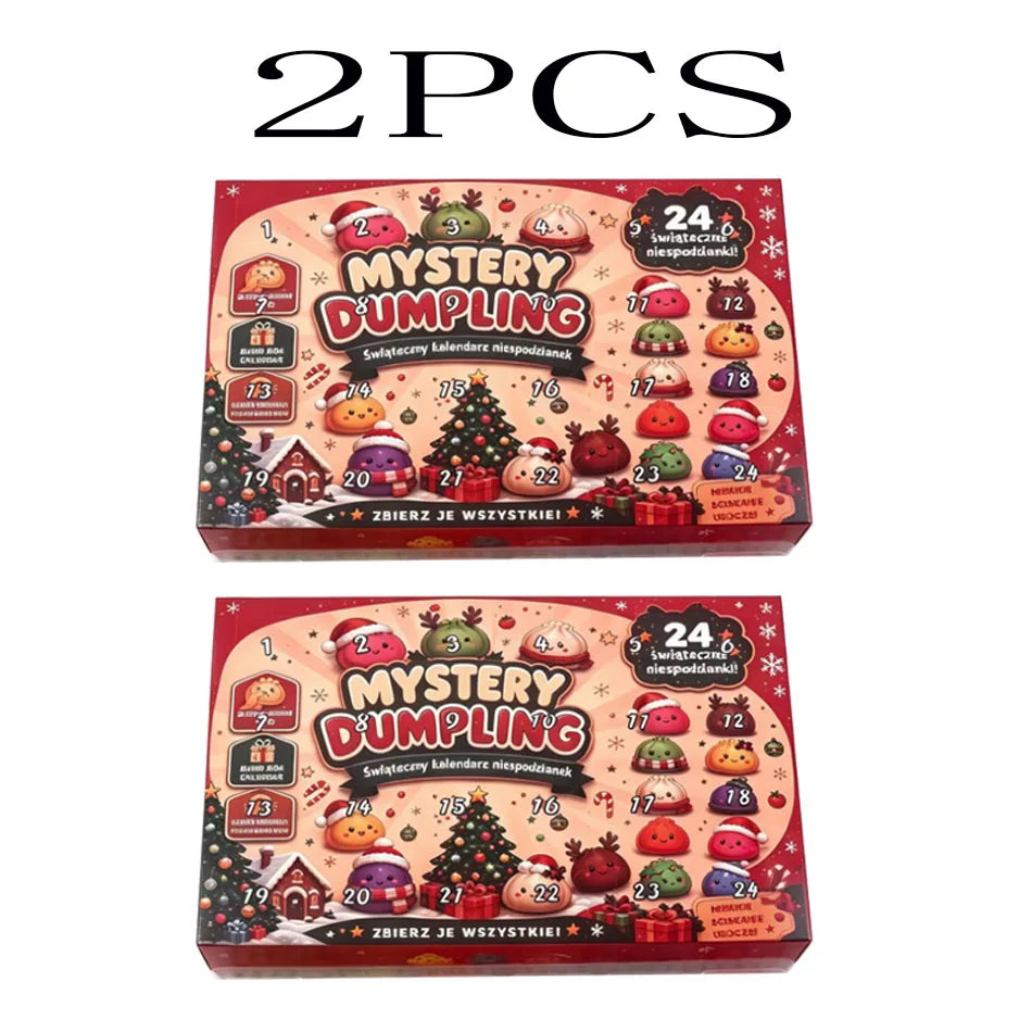 Squishy 2026 Christmas Advent Calendar, 24 Days Countdown Surprise Box