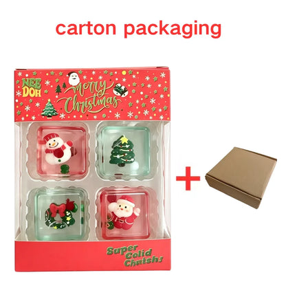Christmas Mini 4-pack Set Nice Cube Stress Relief Holiday Gifts Set