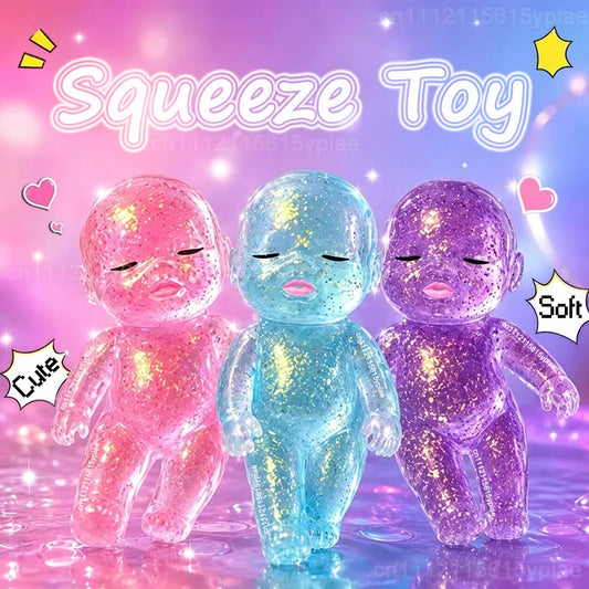Cute Baby Shape Stress Relief Squeeze Toy