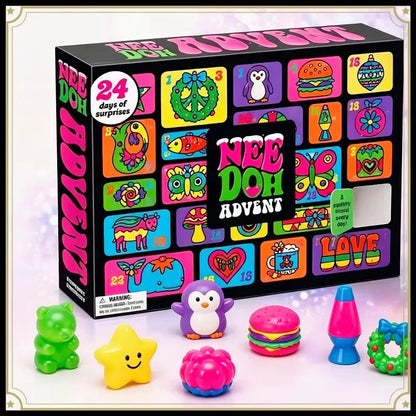 24-Day Squishy Advent Calendar – Fidget & Sensory Surprise Box