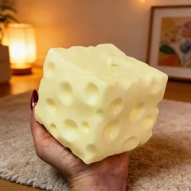 Cheese Squishy Stress Relief Toy – Slow Rising Sensory Fidget