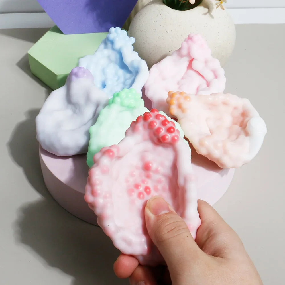 Crunchy Squishy Stress Relief Ball-Sensory Fidget Toy