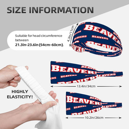 Elastic Sports Headband Beavers