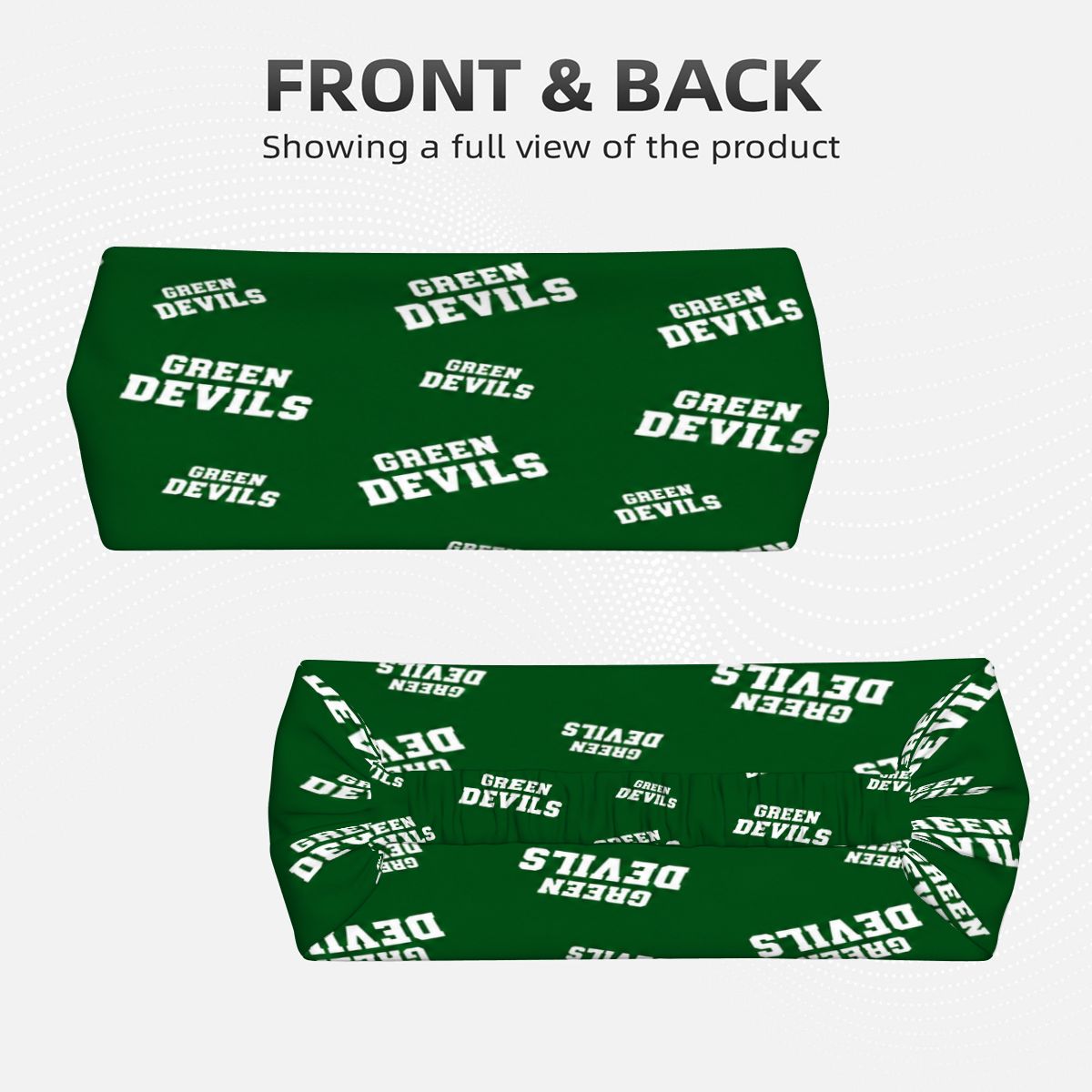Elastic Sports Headband GREEN DEVILS